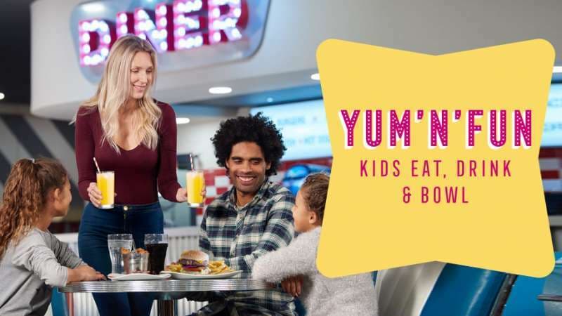 Kids Eat, Drink and Bowl from £8pp*